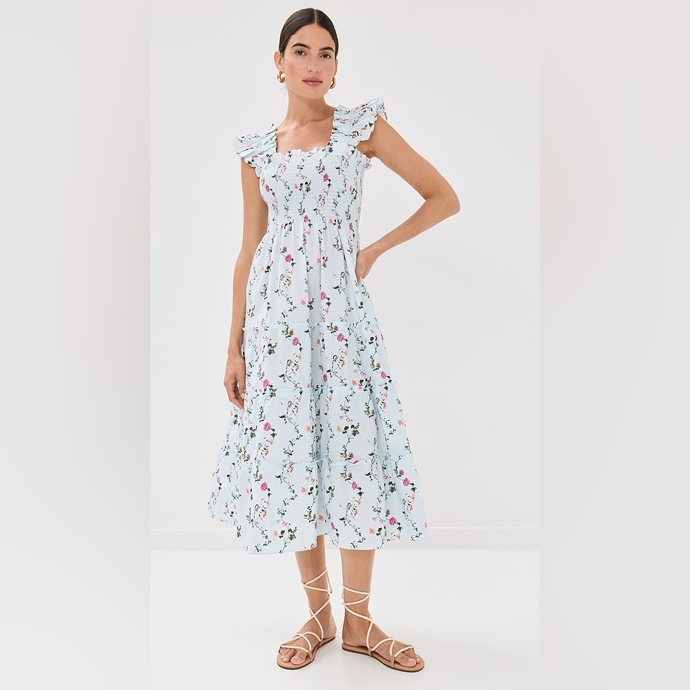 NWT Hill House Home Ellie Nap Dress Pond Floral XS